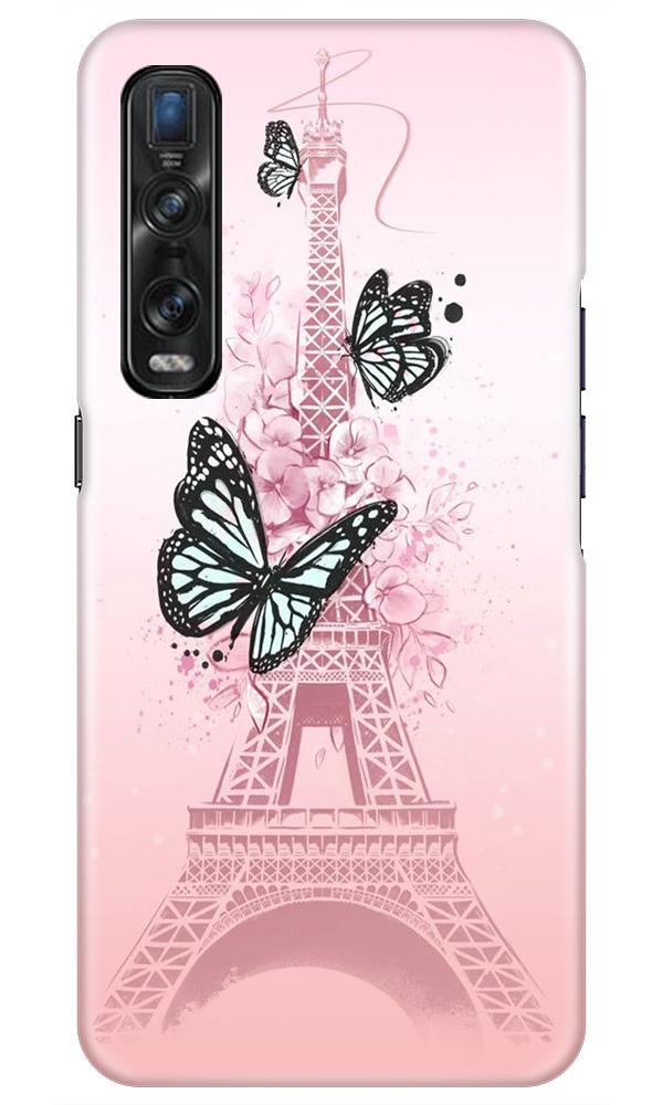 Eiffel Tower Case for Oppo Find X2 Pro (Design No. 211)
