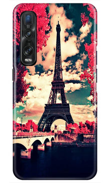 Eiffel Tower Mobile Back Case for Oppo Find X2 Pro (Design - 212)
