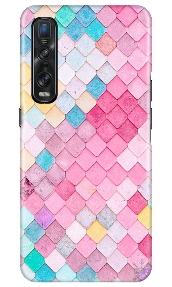 Pink Pattern Case for Oppo Find X2 Pro (Design No. 215)