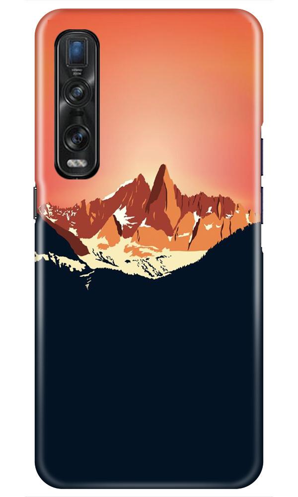 Mountains Case for Oppo Find X2 Pro (Design No. 227)
