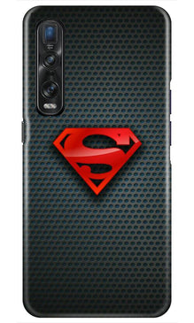 Superman Mobile Back Case for Oppo Find X2 Pro (Design - 247)