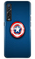 Captain America Shield Case for Oppo Find X2 Pro (Design No. 253)