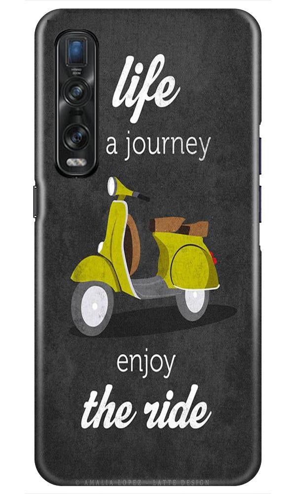 Life is a Journey Case for Oppo Find X2 Pro (Design No. 261)