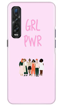 Girl Power Mobile Back Case for Oppo Find X2 Pro (Design - 267)