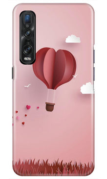 Parachute Mobile Back Case for Oppo Find X2 Pro (Design - 286)