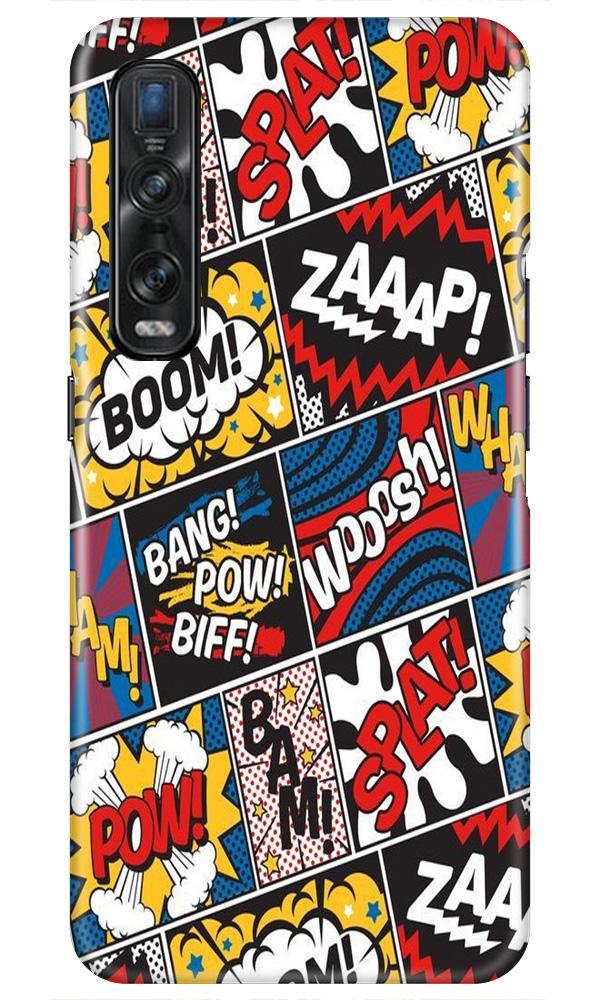 Boom Mobile Back Case for Oppo Find X2 Pro (Design - 302)