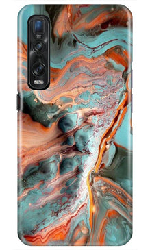 Marble Texture Mobile Back Case for Oppo Find X2 Pro (Design - 309)