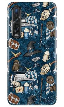 Magic Mobile Back Case for Oppo Find X2 Pro (Design - 313)