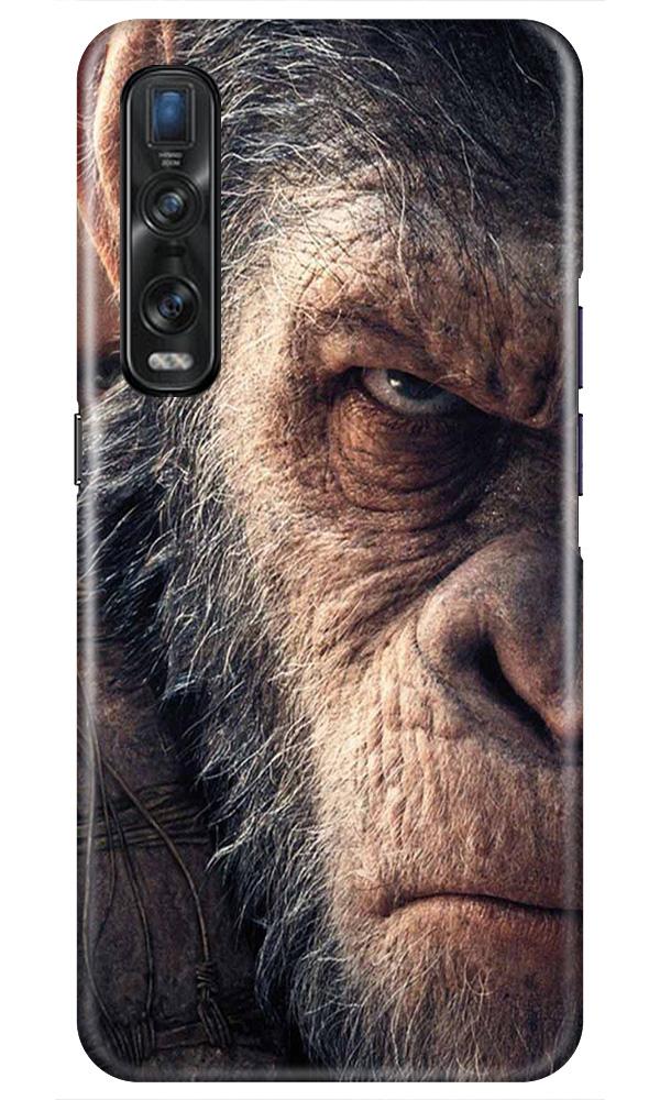 Angry Ape Mobile Back Case for Oppo Find X2 Pro (Design - 316)