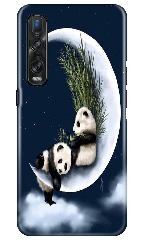 Panda Moon Mobile Back Case for Oppo Find X2 Pro (Design - 318)