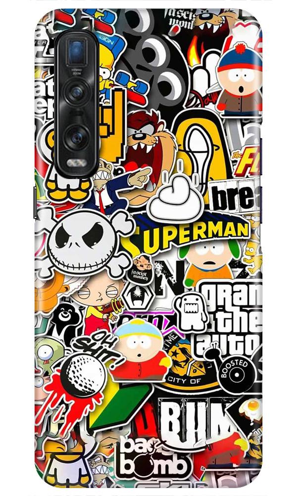 Designer Mobile Back Case for Oppo Find X2 Pro (Design - 320)