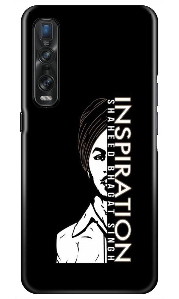 Bhagat Singh Mobile Back Case for Oppo Find X2 Pro (Design - 329)