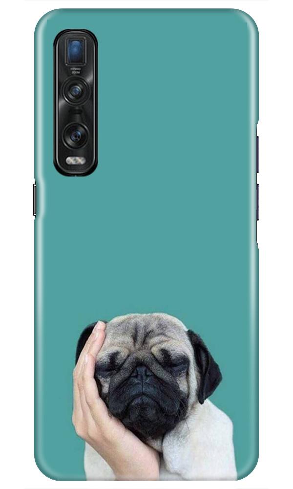 Puppy Mobile Back Case for Oppo Find X2 Pro (Design - 333)