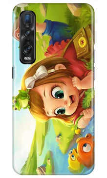 Baby Girl Mobile Back Case for Oppo Find X2 Pro (Design - 339)