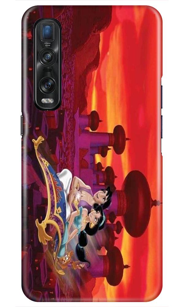 Aladdin Mobile Back Case for Oppo Find X2 Pro (Design - 345)