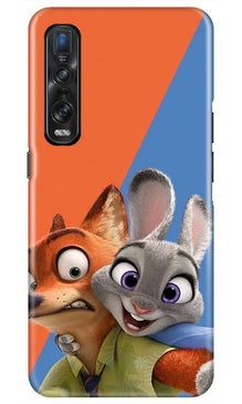 Cartoon Mobile Back Case for Oppo Find X2 Pro (Design - 346)