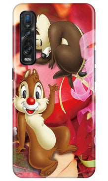 Chip n Dale Mobile Back Case for Oppo Find X2 Pro (Design - 349)