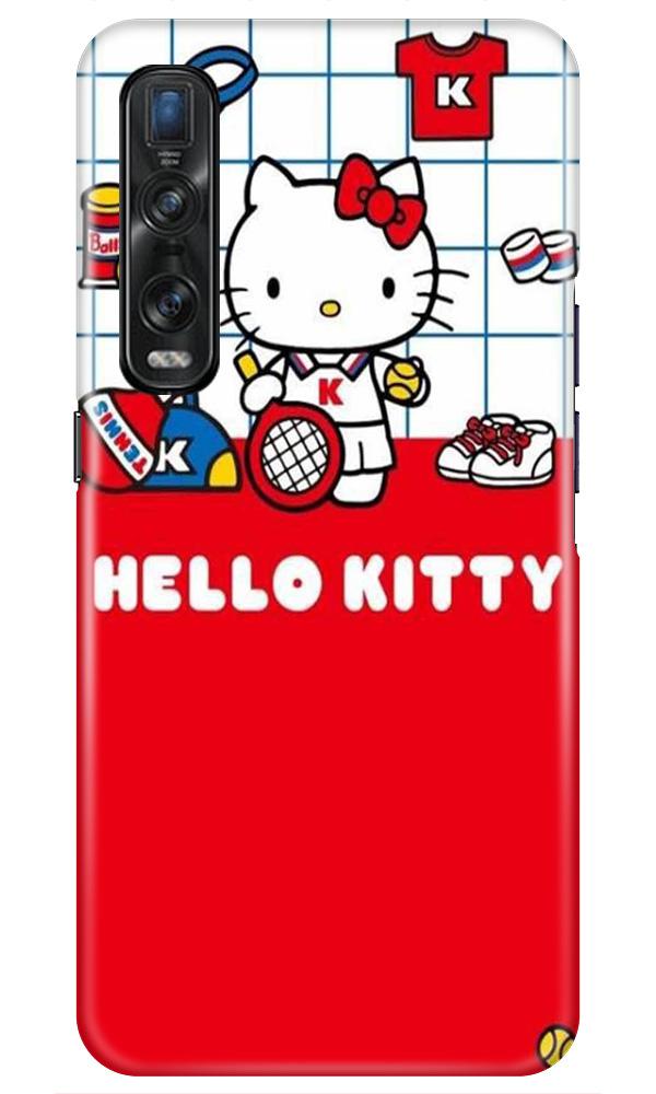 Hello Kitty Mobile Back Case for Oppo Find X2 Pro (Design - 363)