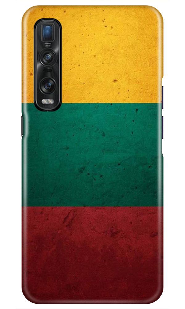 Color Pattern Mobile Back Case for Oppo Find X2 Pro (Design - 374)