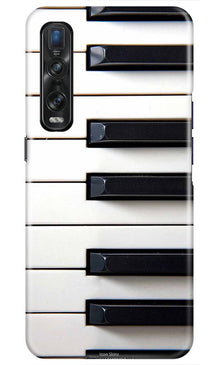 Piano Mobile Back Case for Oppo Find X2 Pro (Design - 387)