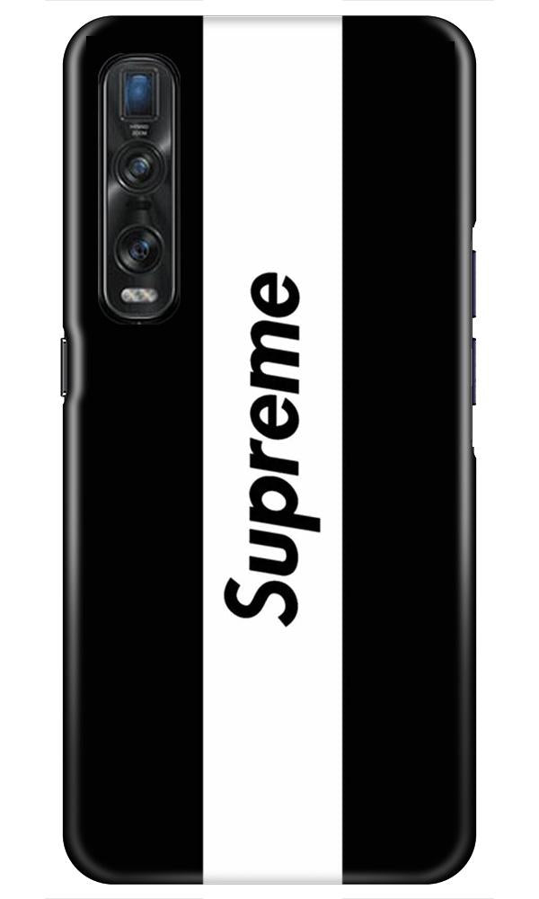 Supreme Mobile Back Case for Oppo Find X2 Pro (Design - 388)