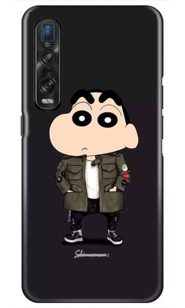 Shin Chan Mobile Back Case for Oppo Find X2 Pro (Design - 391)