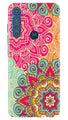 Rangoli art Case for Moto One Fusion Plus
