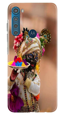 Lord Krishna2 Mobile Back Case for Moto One Fusion Plus (Design - 17)