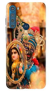Lord Krishna5 Mobile Back Case for Moto One Fusion Plus (Design - 20)