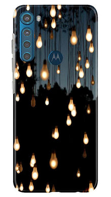 Party Bulb Mobile Back Case for Moto One Fusion Plus (Design - 72)