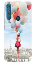 Girl with Baloon Case for Moto One Fusion Plus