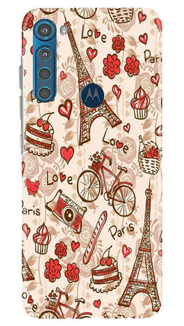 Love Paris Case for Moto One Fusion Plus(Design - 103)