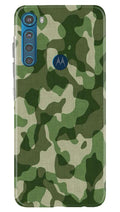 Army Camouflage Case for Moto One Fusion Plus  (Design - 106)