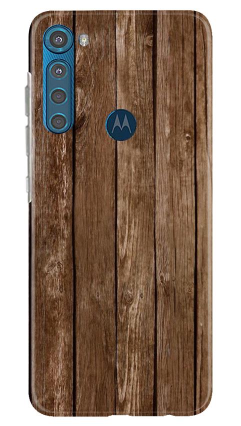 Wooden Look Case for Moto One Fusion Plus  (Design - 112)