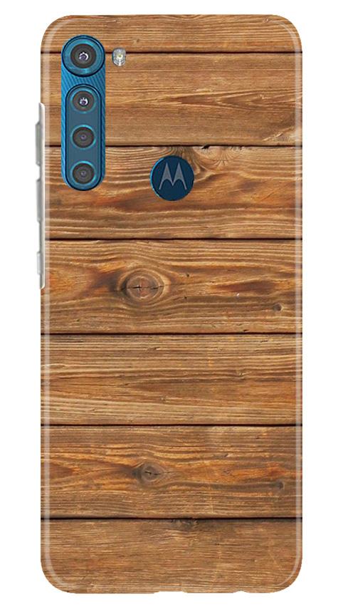 Wooden Look Case for Moto One Fusion Plus  (Design - 113)