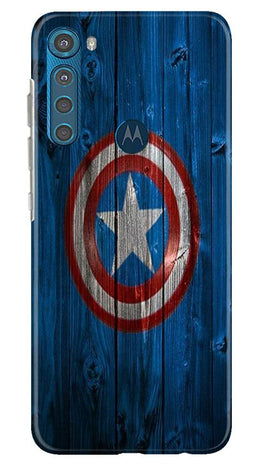 Captain America Superhero Case for Moto One Fusion Plus(Design - 118)