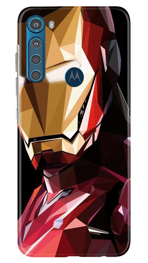 Iron Man Superhero Case for Moto One Fusion Plus  (Design - 122)