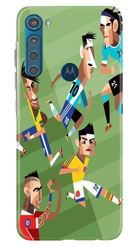 Football Case for Moto One Fusion Plus  (Design - 166)