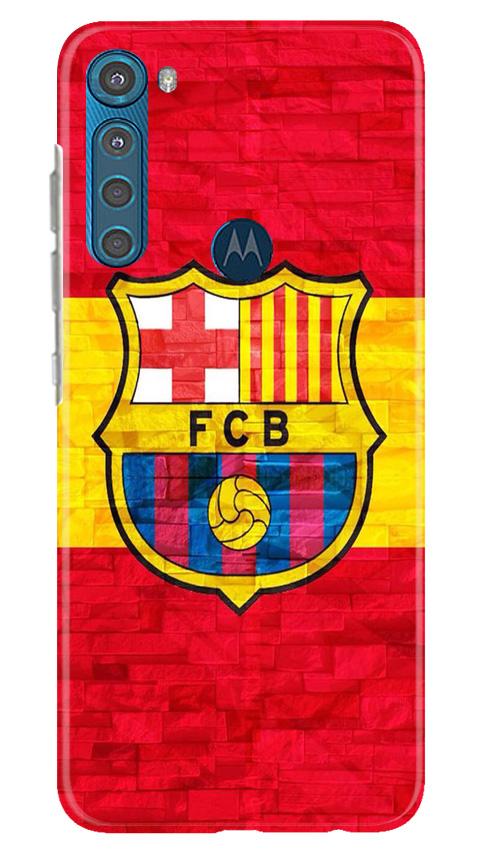 FCB Football Case for Moto One Fusion Plus  (Design - 174)
