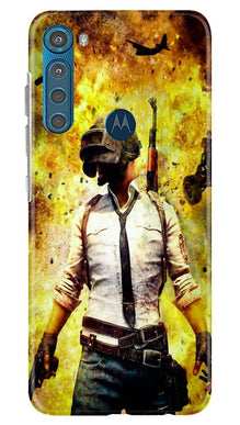 Pubg Mobile Back Case for Moto One Fusion Plus  (Design - 180)