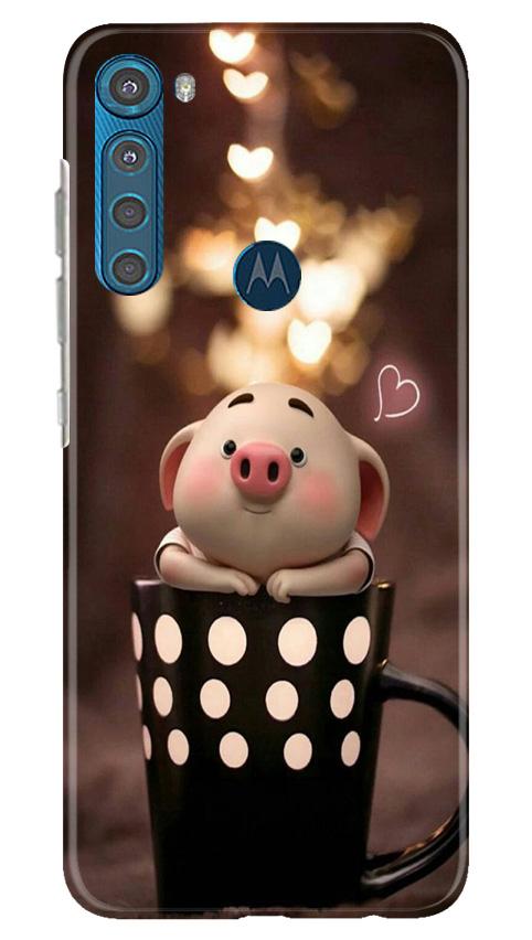 Cute Bunny Case for Moto One Fusion Plus (Design No. 213)