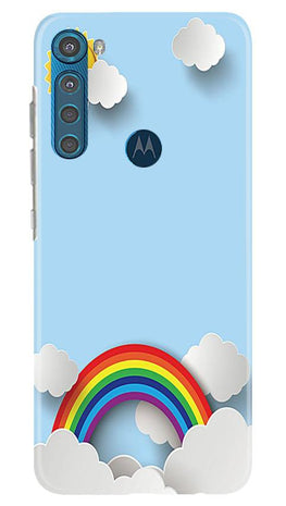 Rainbow Case for Moto One Fusion Plus (Design No. 225)