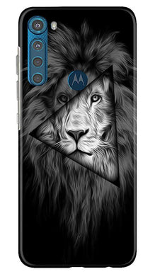 Lion Star Mobile Back Case for Moto One Fusion Plus (Design - 226)