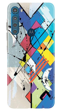 Modern Art Mobile Back Case for Moto One Fusion Plus (Design - 235)