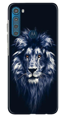Lion Mobile Back Case for Moto One Fusion Plus (Design - 281)