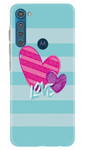 Love Case for Moto One Fusion Plus (Design No. 299)
