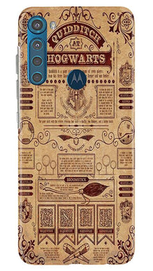 Hogwarts Mobile Back Case for Moto One Fusion Plus (Design - 304)