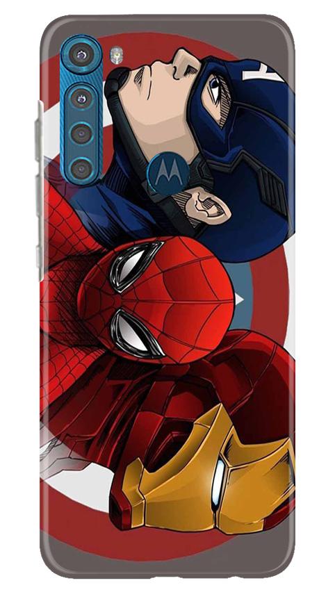 Superhero Mobile Back Case for Moto One Fusion Plus (Design - 311)