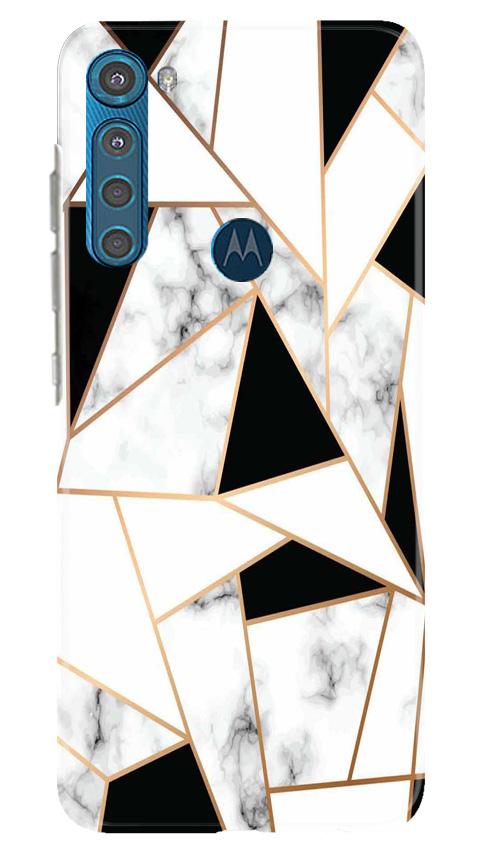 Marble Texture Mobile Back Case for Moto One Fusion Plus (Design - 322)