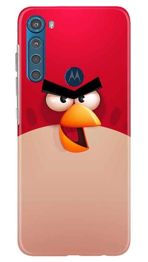 Angry Bird Red Mobile Back Case for Moto One Fusion Plus (Design - 325)